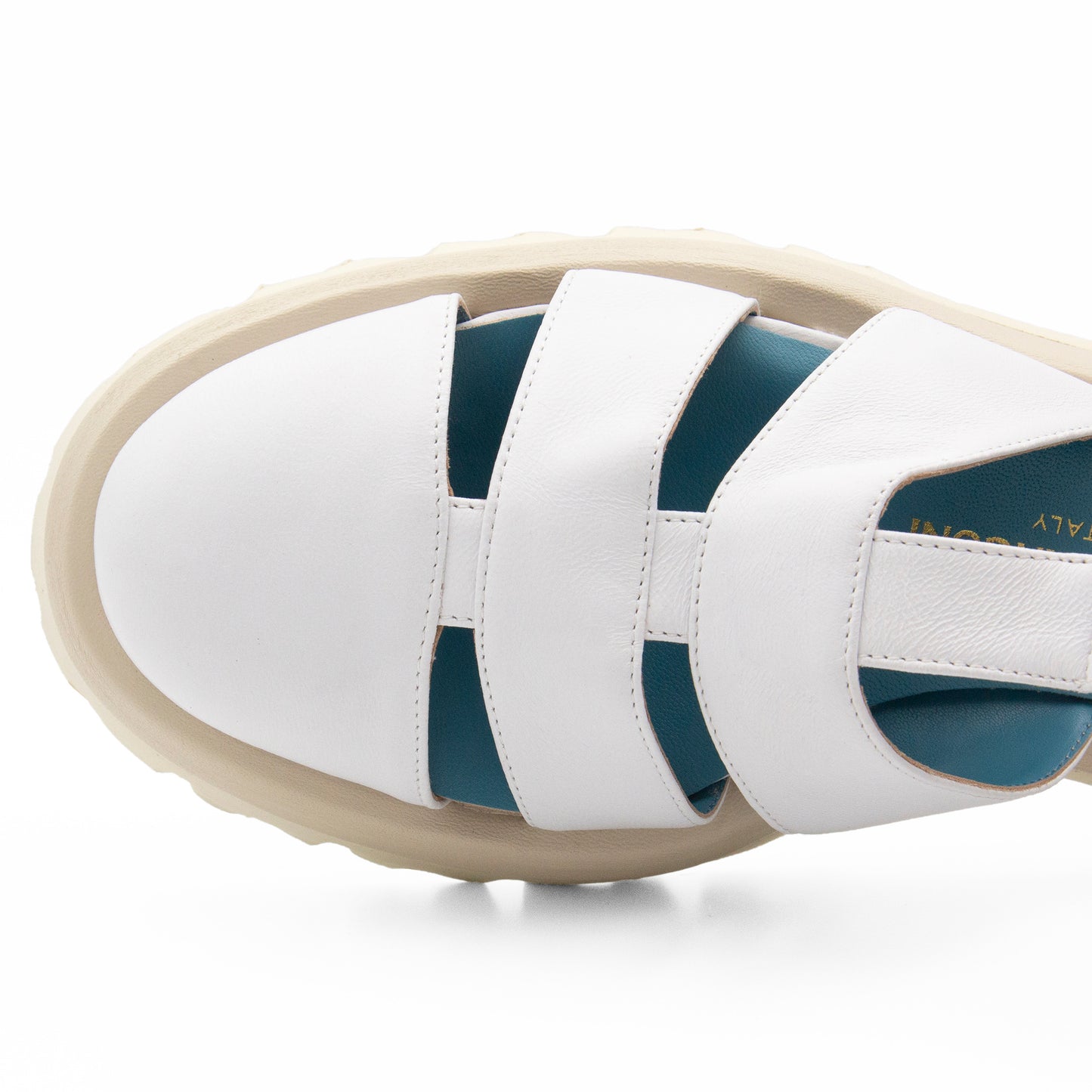 Fernanda Sndl White/Foam Parm
