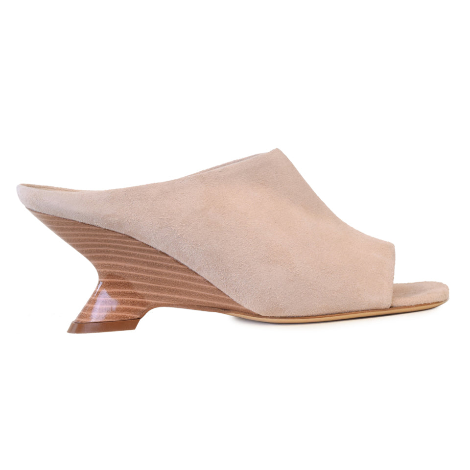 Flipper Slide in Sand Cashmere