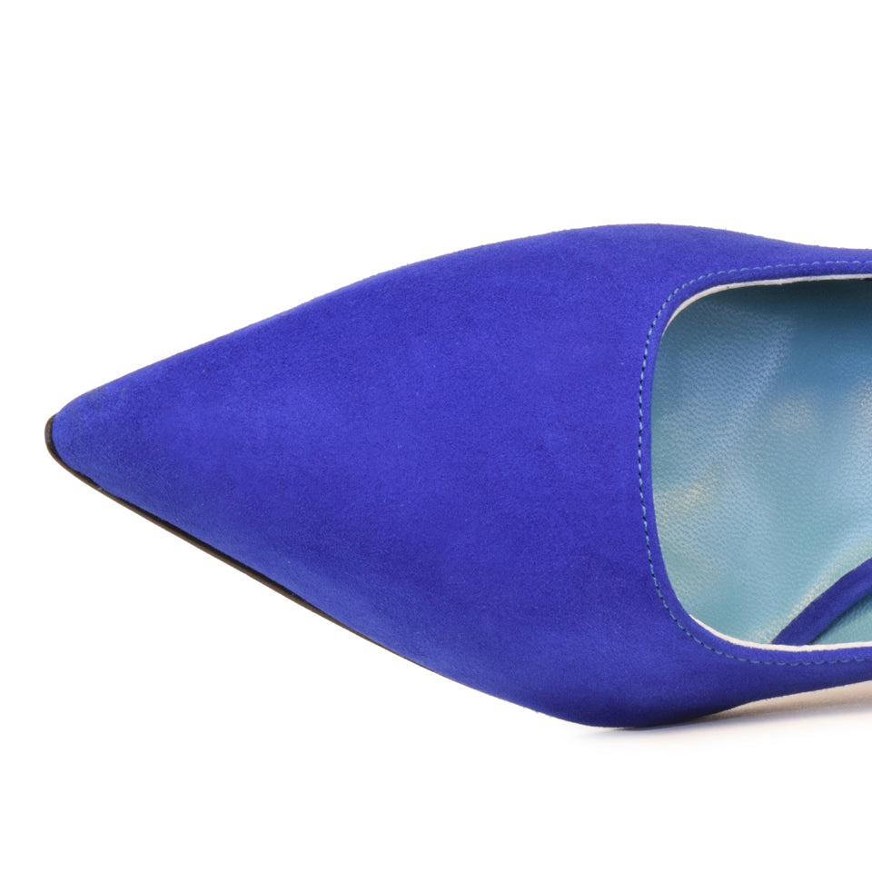 Fosca Pump W/Strp Blue Cash/Menta Nad