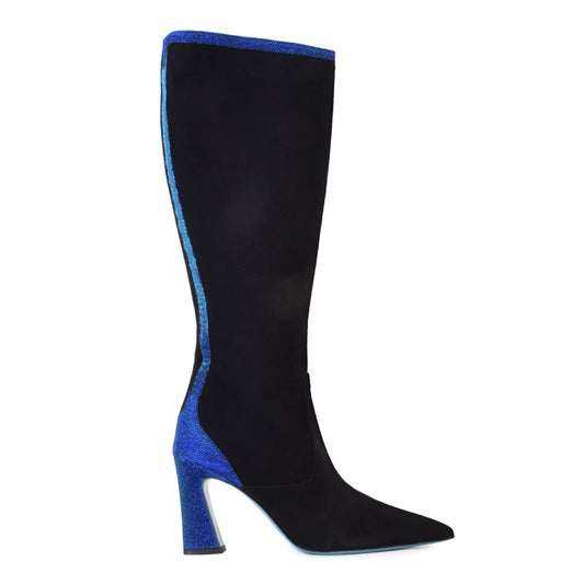 Frama Tall Boot Black Cash/Nadia Glitter