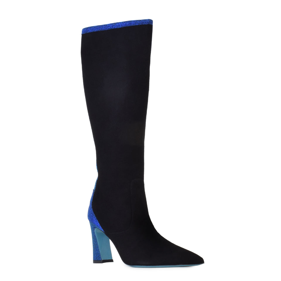 Frama Tall Boot Black Cash/Nadia Glitter