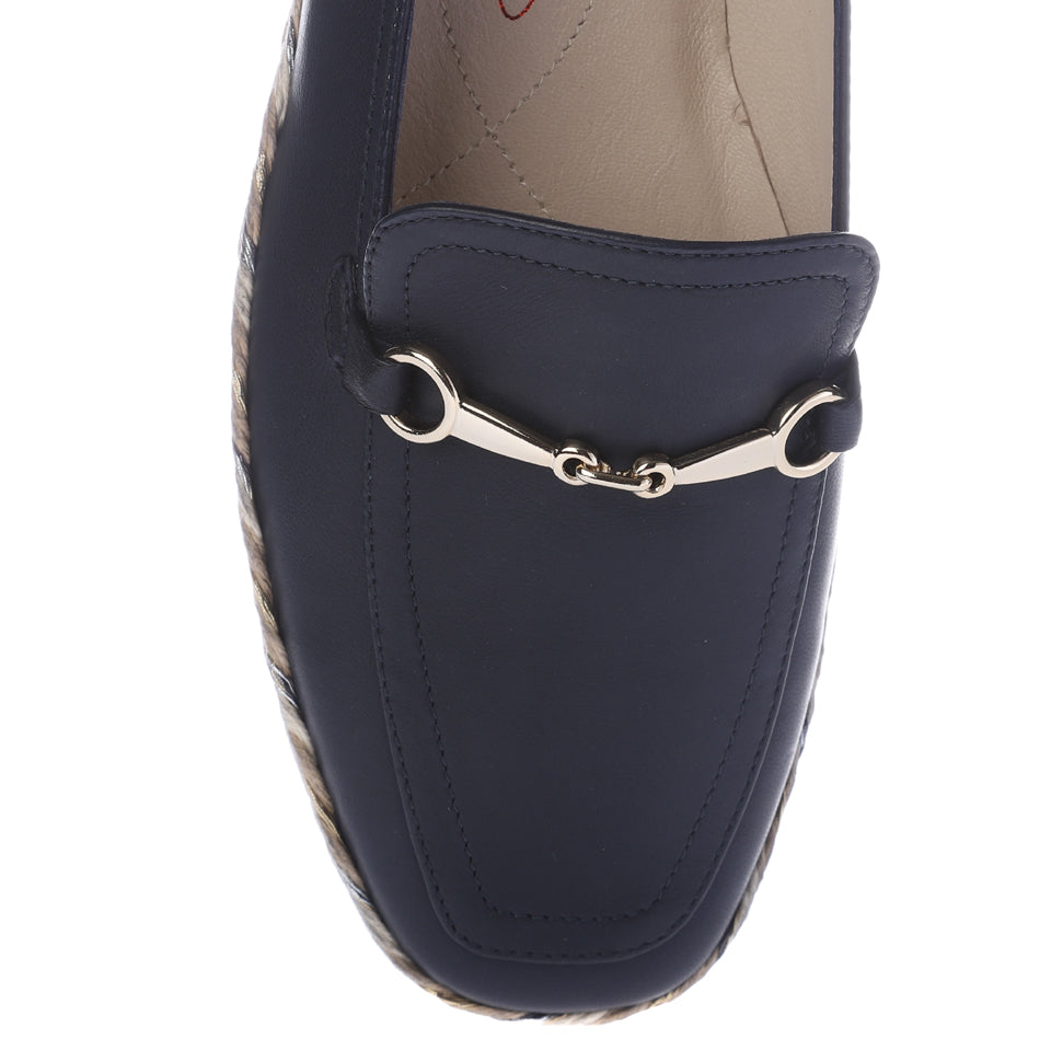 GASPAR in Blu Pavone Parmasoft *SALE ITEM* ORIGINAL PRICE: $275