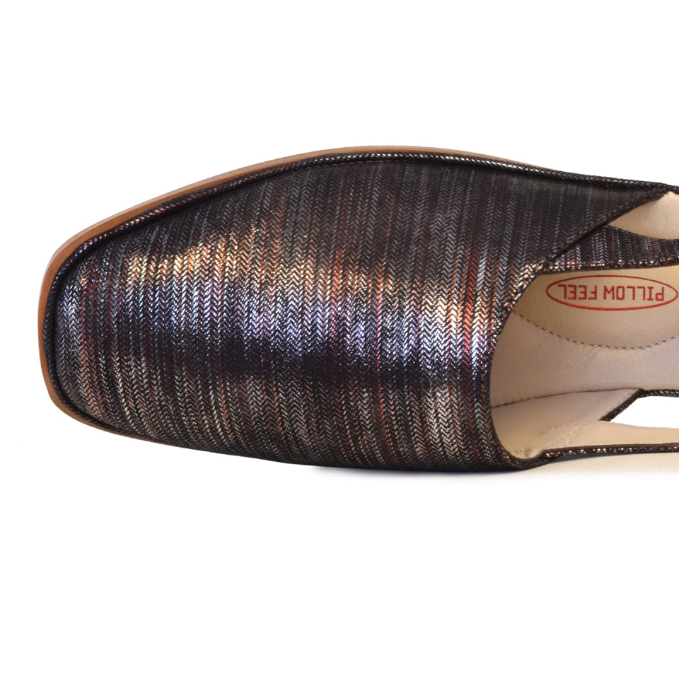 Gelso Flat Sling in Black Katmandou *SALE ITEM* ORIGINAL PRICE: $330