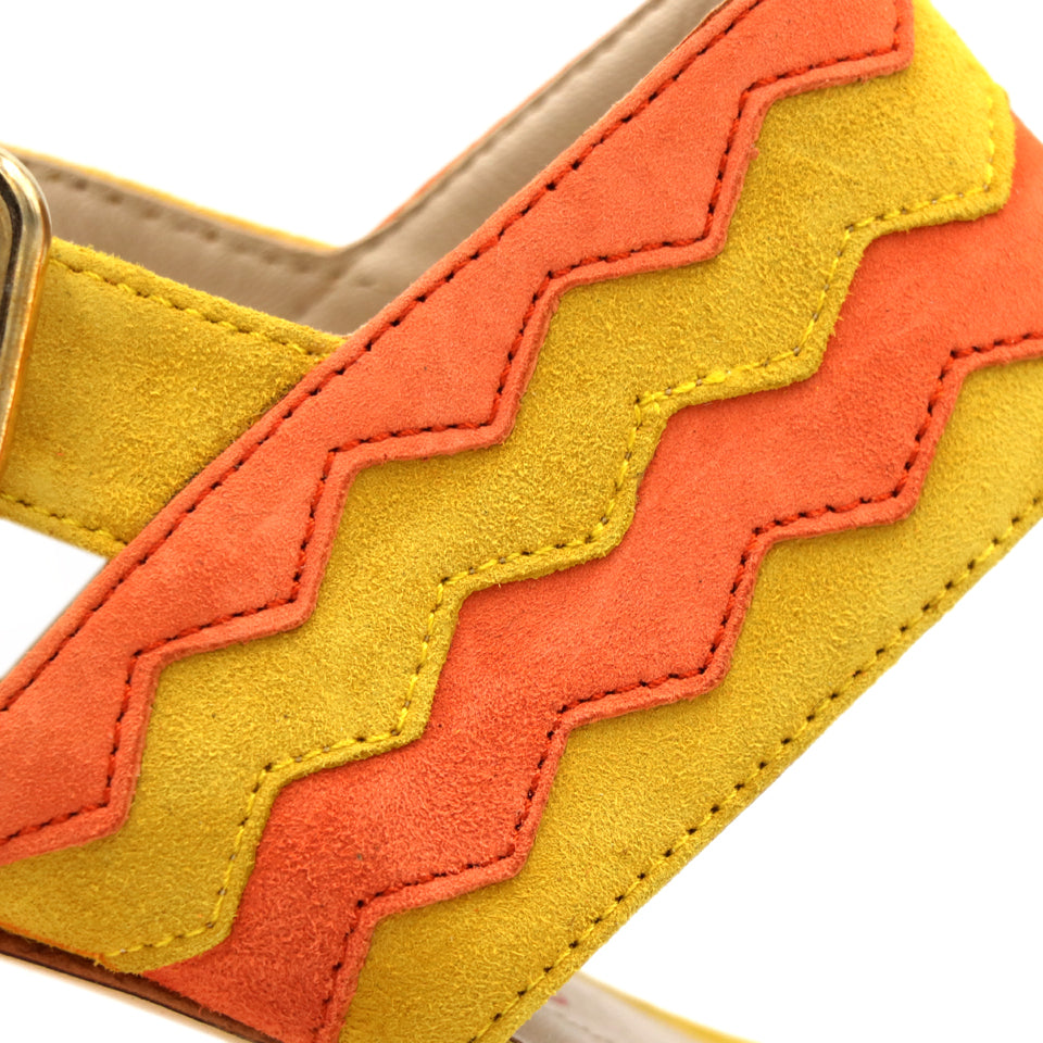 IVANO in Lemon Cashmere/Fiesta Cashmere *SALE ITEM* ORIGINAL PRICE: $270