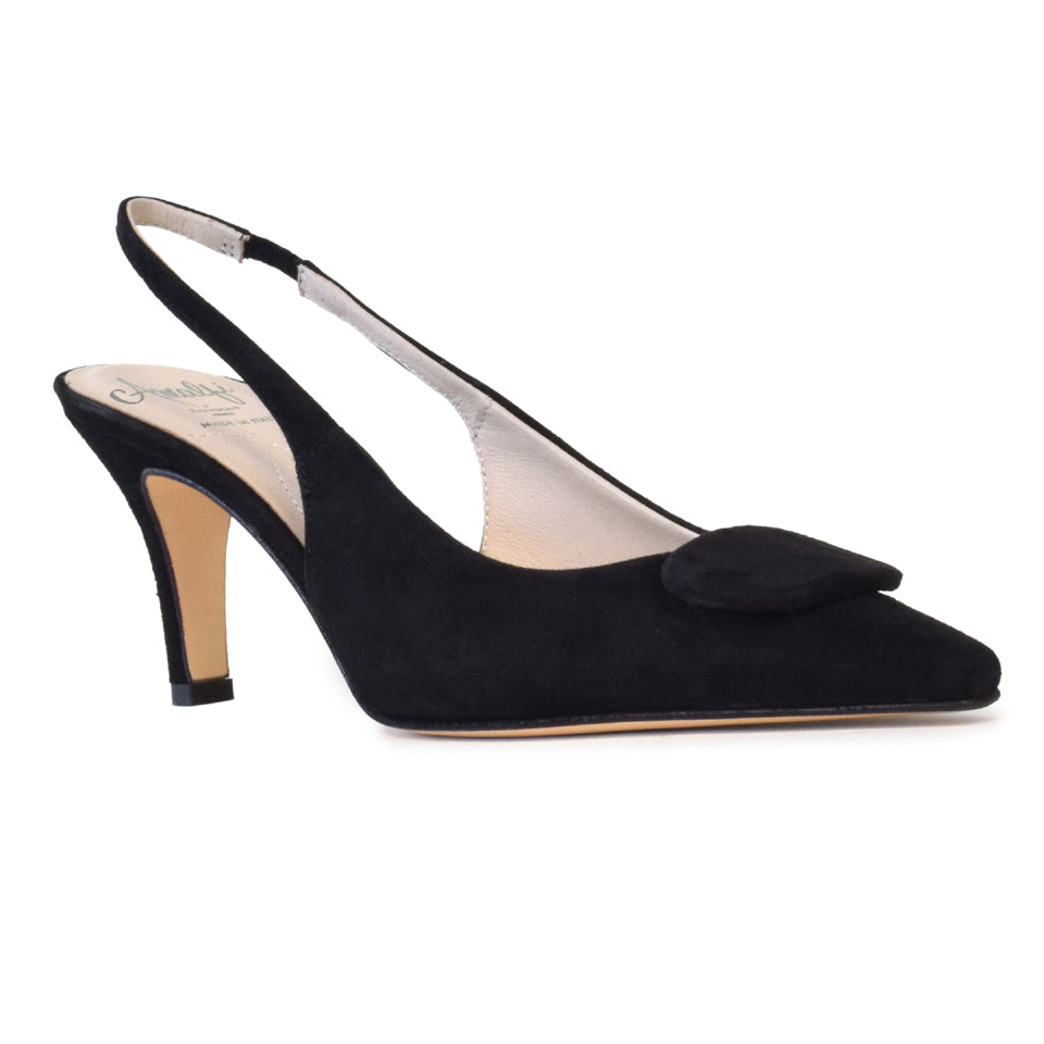 Iami Sling in Black Cashmere