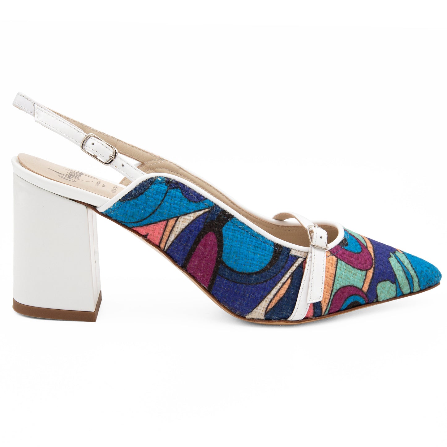 Ibisco Sling Blu Mag/Wht Pat