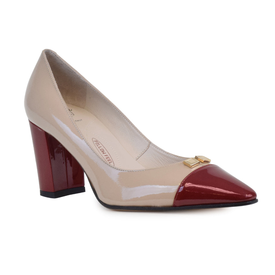 Idonia Ct Pump Lino/Cherry Patent *SALE ITEM* Reg Price $275