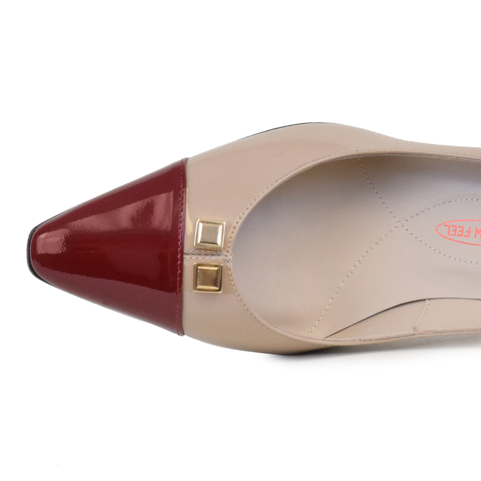 Idonia Ct Pump Lino/Cherry Patent *SALE ITEM* Reg Price $275