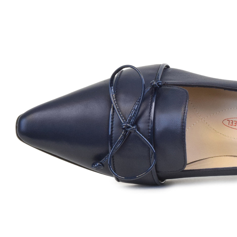 Indro Bow Pump Blu Pav/Navy Pat *SALE ITEM* Reg Price $285