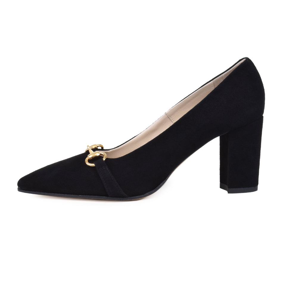 Istante Pmp W/Ch Black Camoscio *SALE ITEM* Reg Price $290
