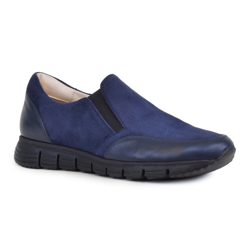 Jacob Zip Lug Bot Nav Cash/Blu Pav Parm *SALE ITEM* Reg Price $275
