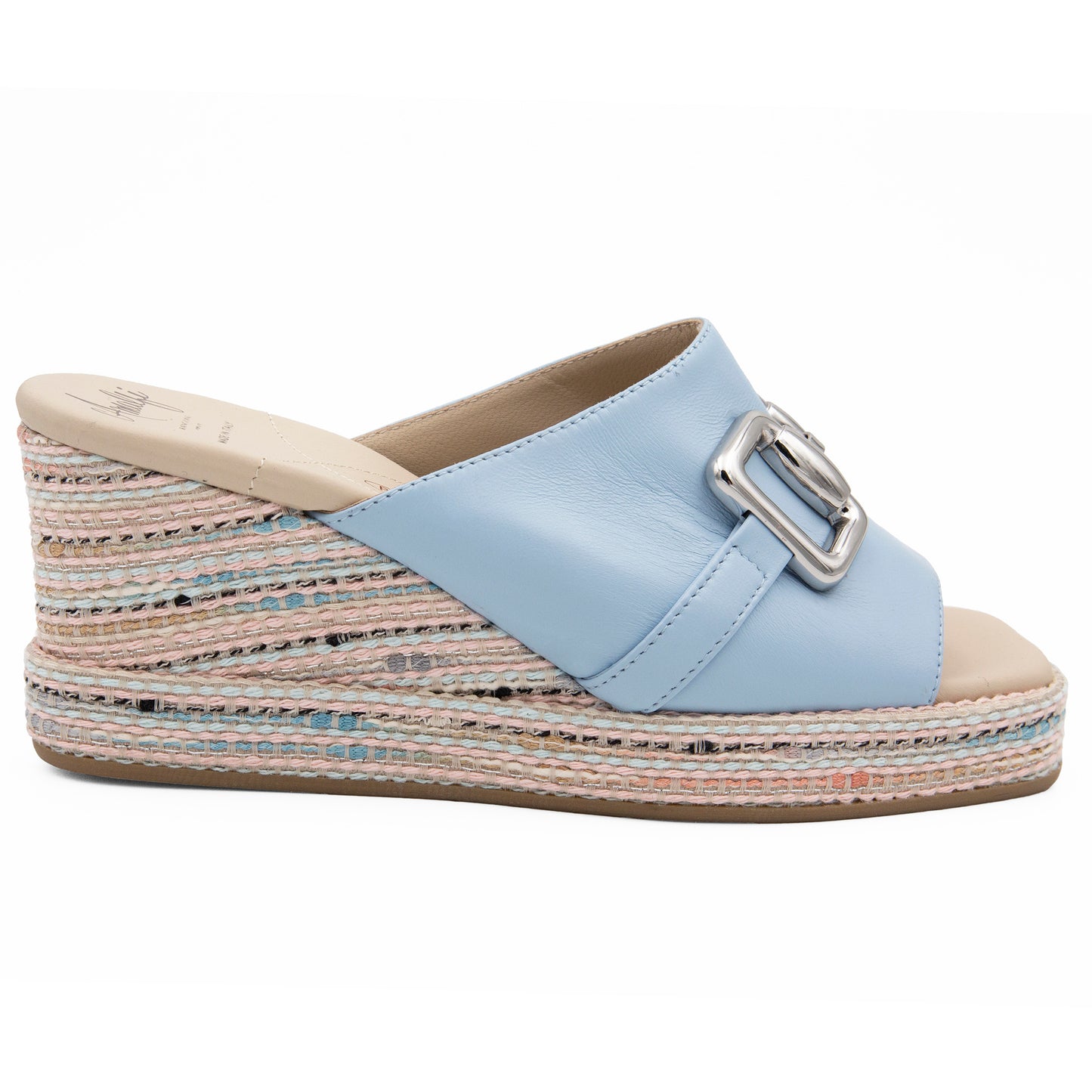 Linet Bkle Slide L Jeans Parm/Rosa