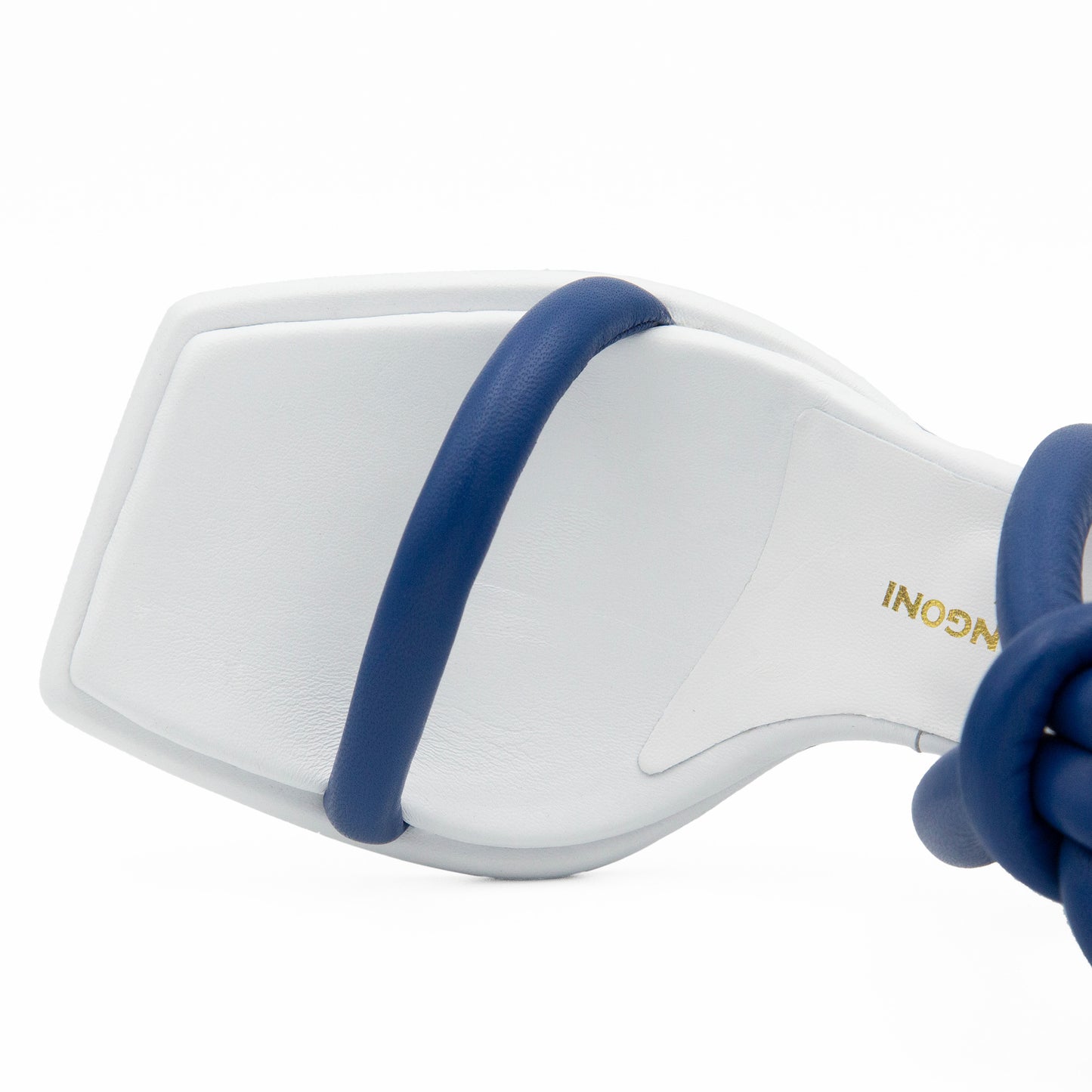 Lino Snd W/Strp Royal/White Parm