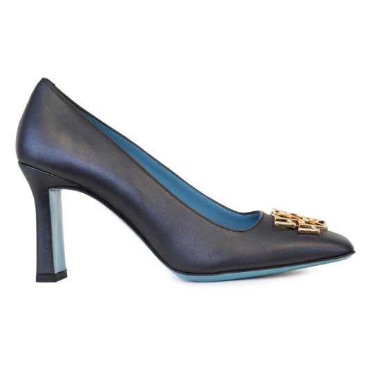 Logo Pump Black Diamond Pearl