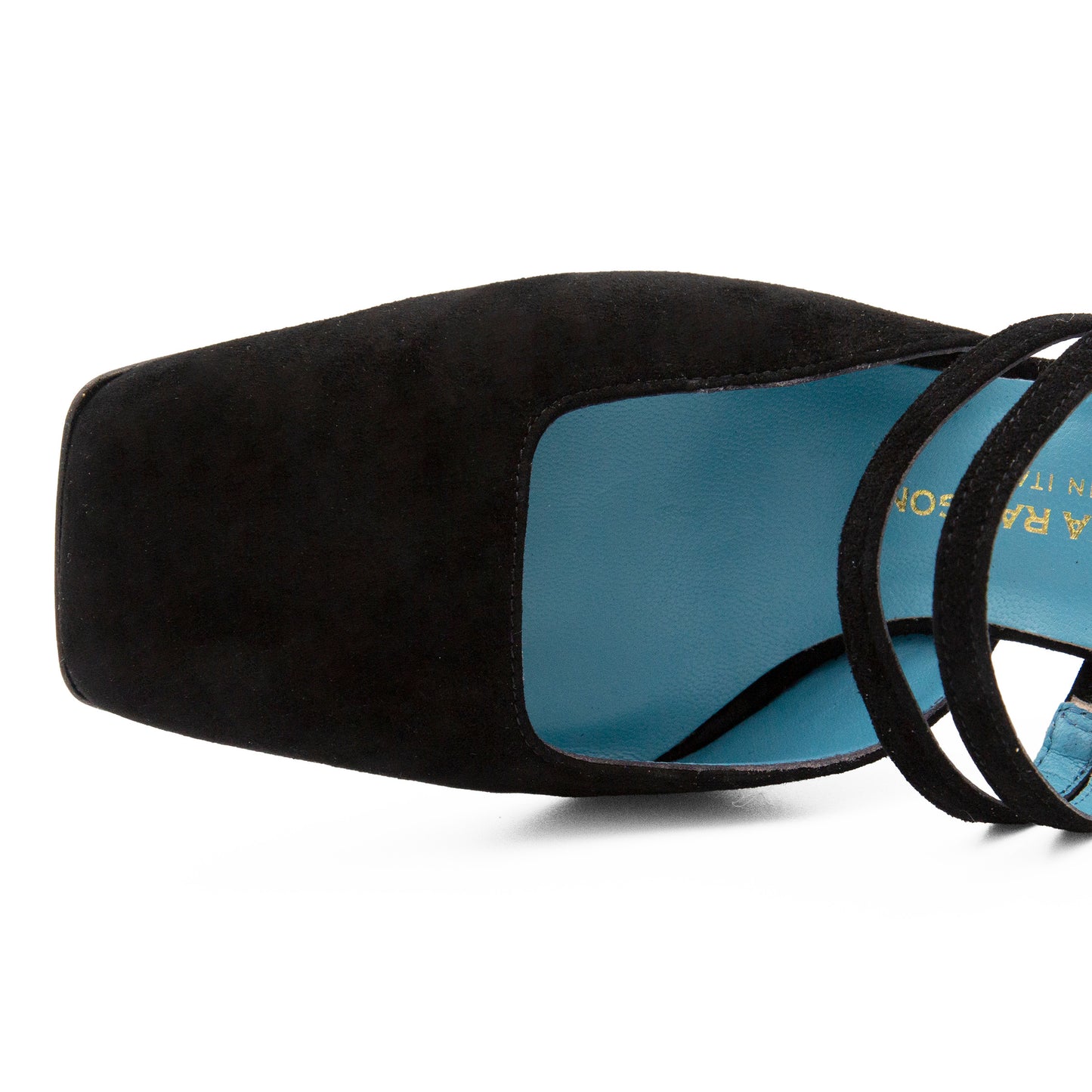 Lunaria Ank Tie Black Camoscio