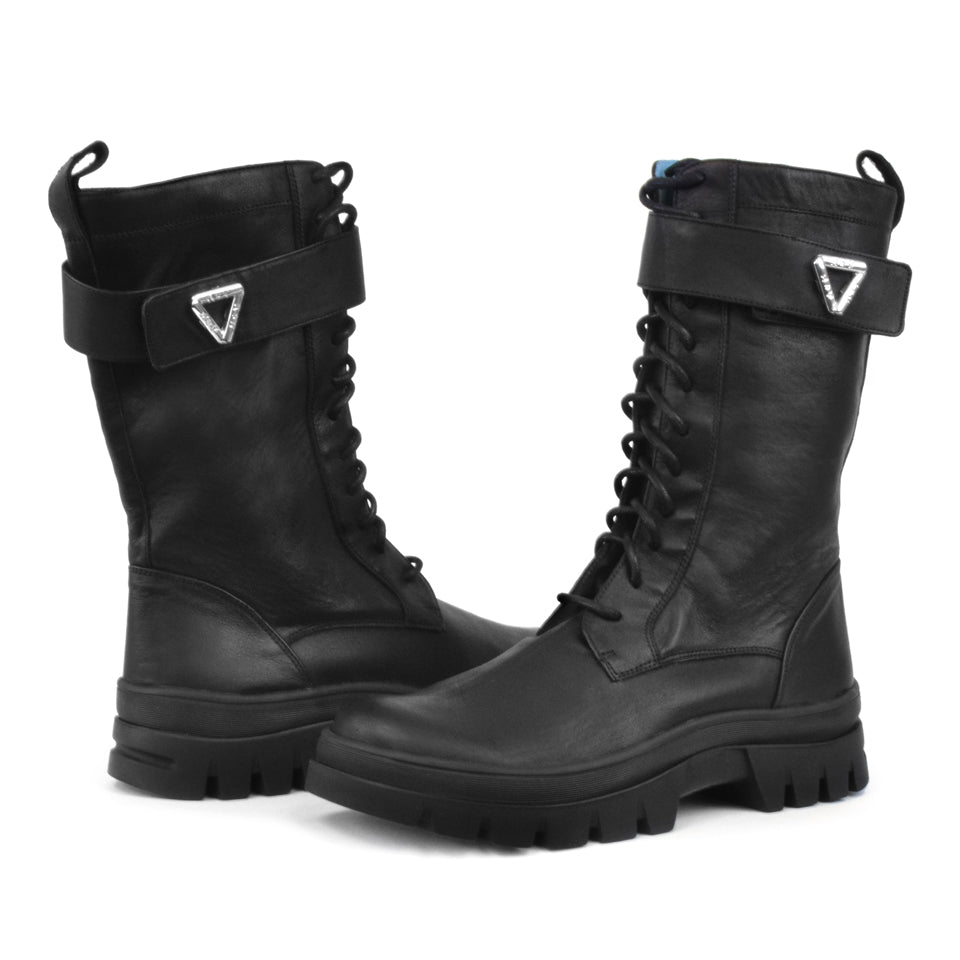 MARIA in Black Nappa Sweet