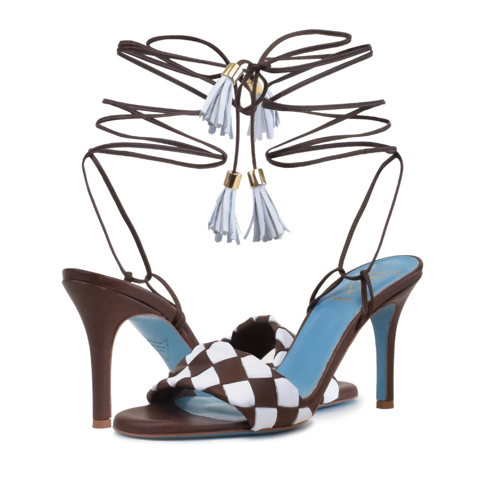 MAURIZZO in Moka/White Parmasoft *SALE ITEM* ORIGINAL PRICE: $335