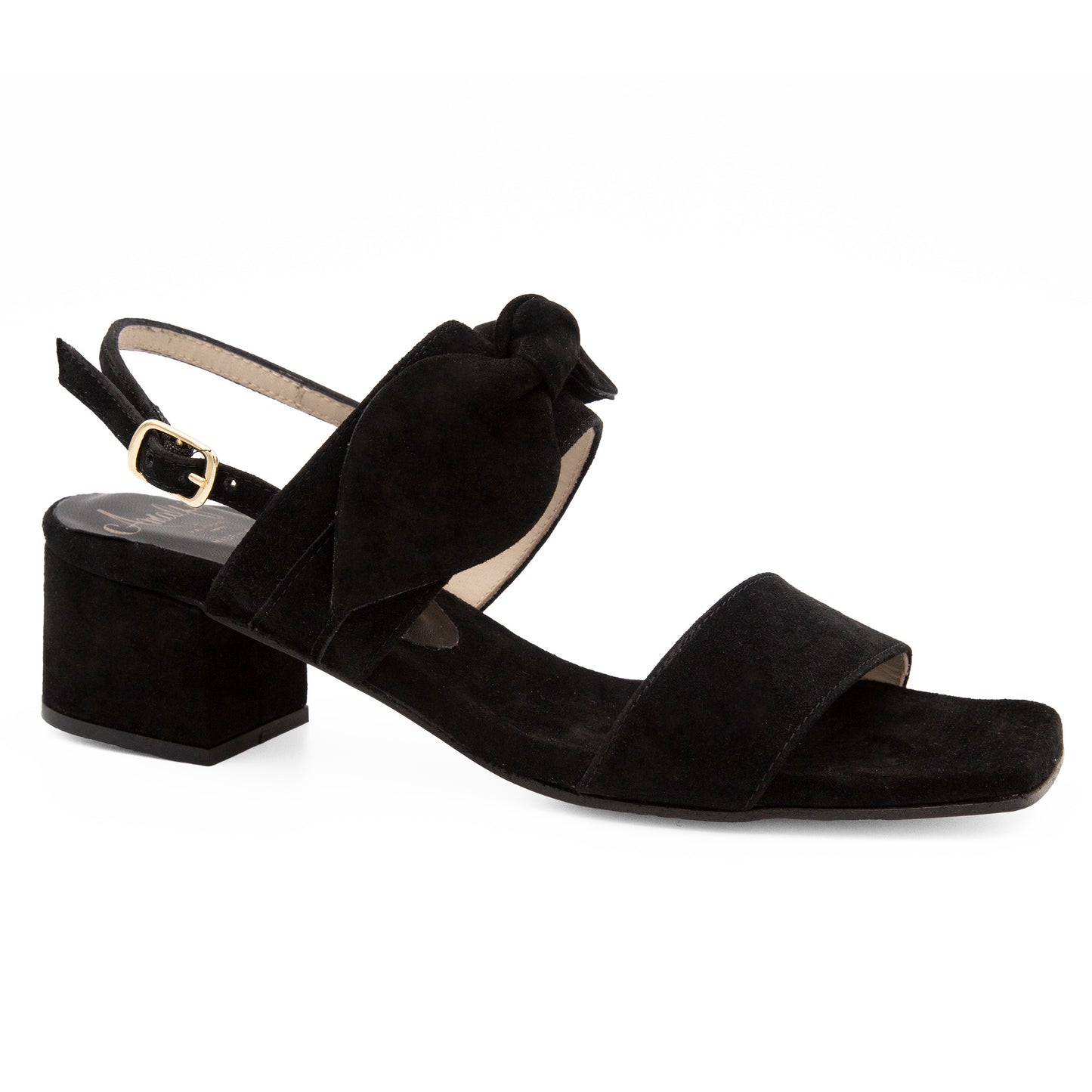 Mangrovia Sndl Black Camoscio