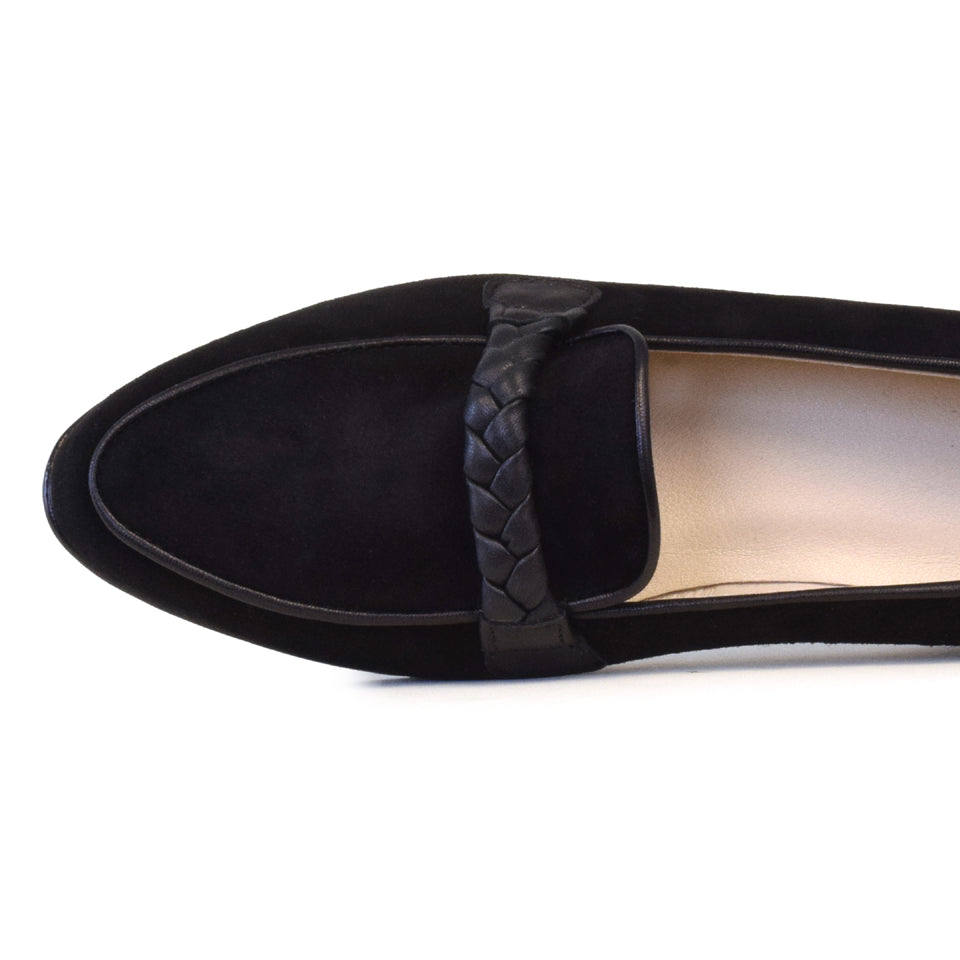 Obelix Flat in Black Cashmere/Black Parmasoft