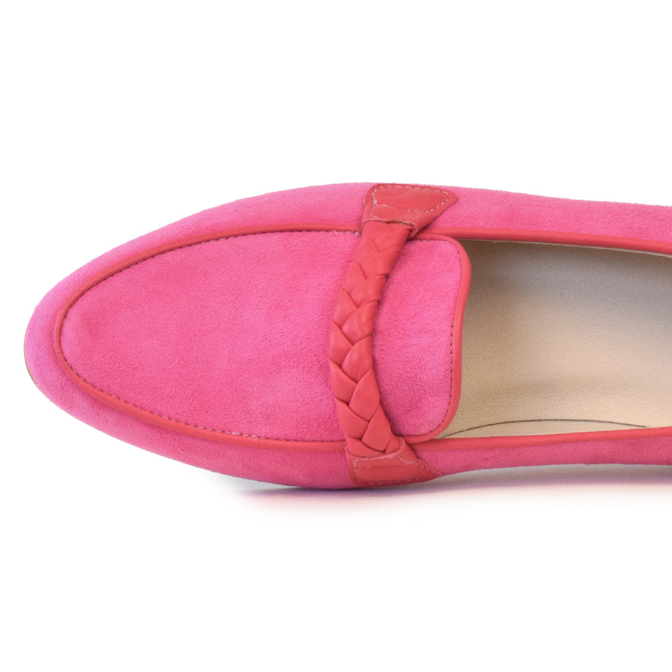 Obelix Flat in Fuxia Cashmere/Lampone Parmasoft