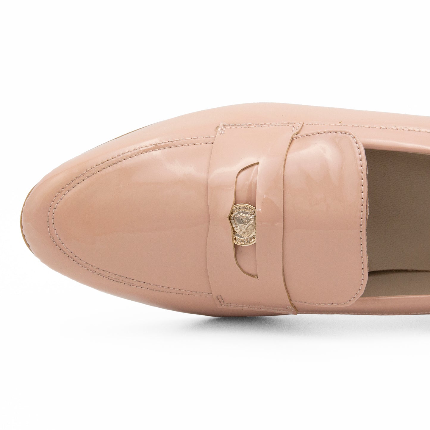 Ornella Loafer Carne Vernice