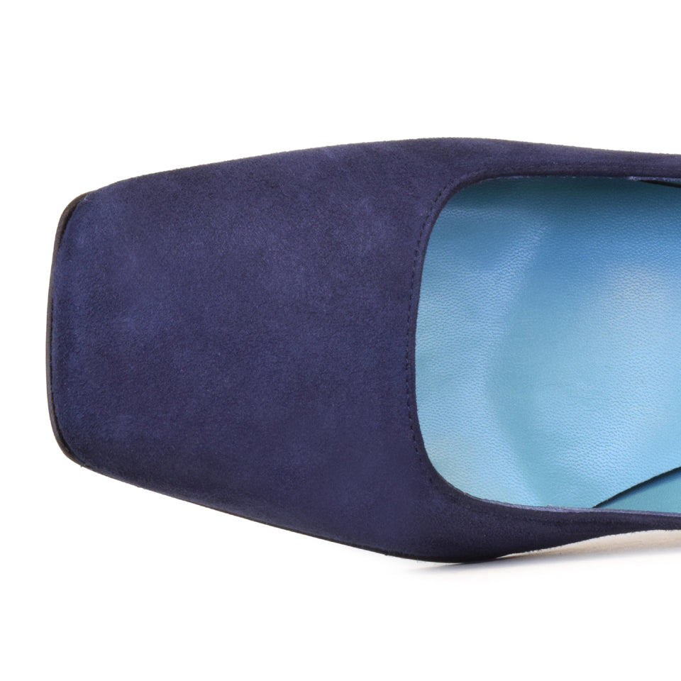 Lorenzo Pump Navy Cashmere