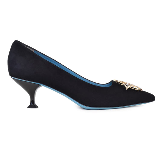 Dorata Orn Pump Black Cashmere  "SALE ITEM" Reg Price $430