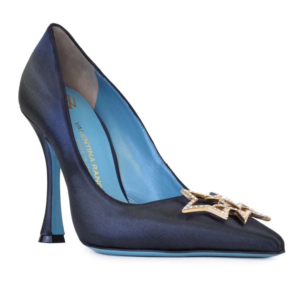 Sensuale Orn Pump Black Raso