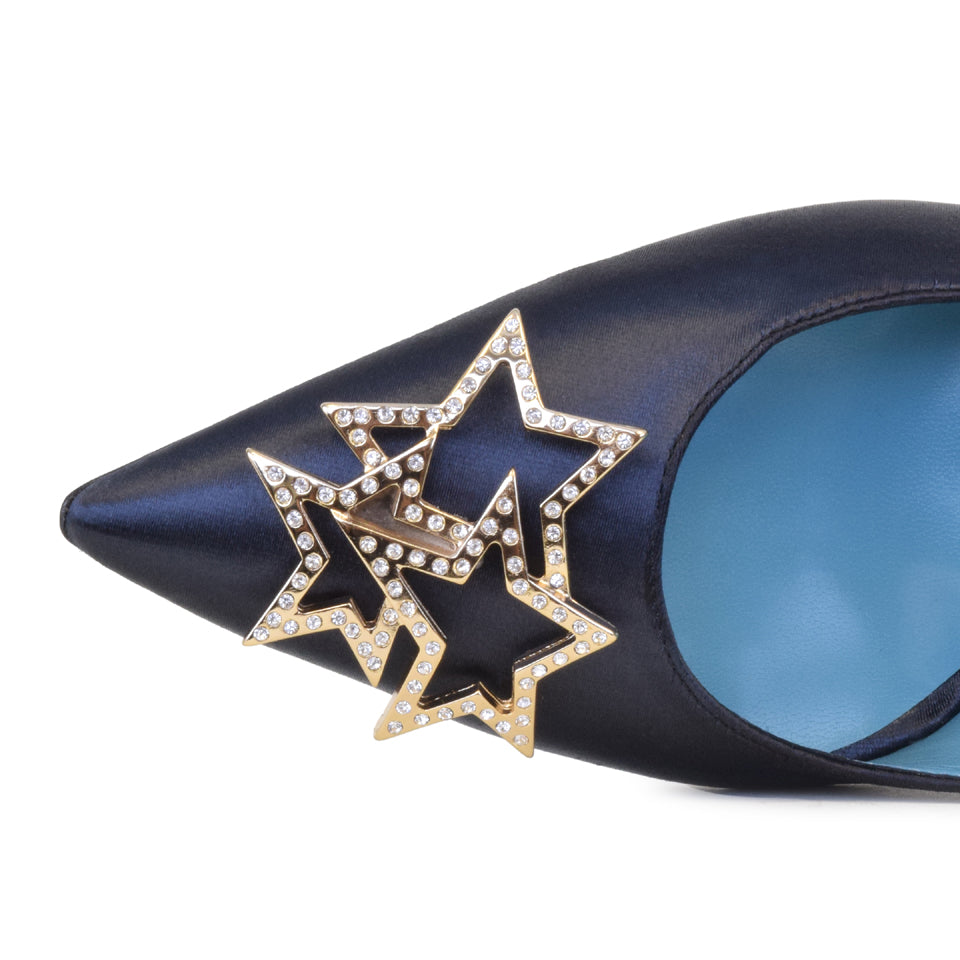Sensuale Orn Pump Black Raso