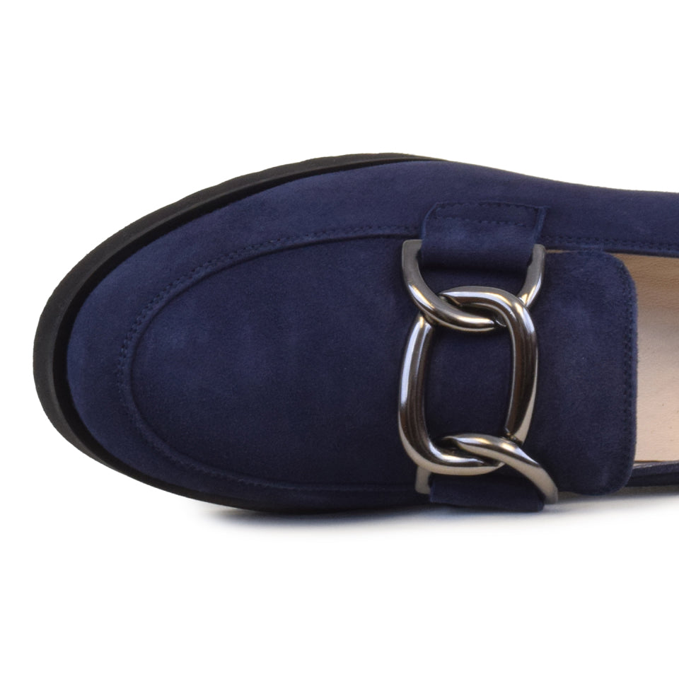 Ema Chain Loafer Navy *SALE ITEM* Reg Price $280