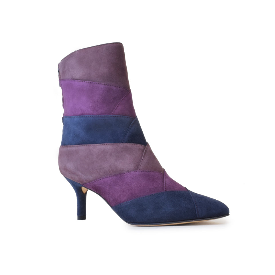 PADOVA in Navy/Eggplant/Aubergine Cashmere *SALE ITEM* ORIGINAL PRICE: $350