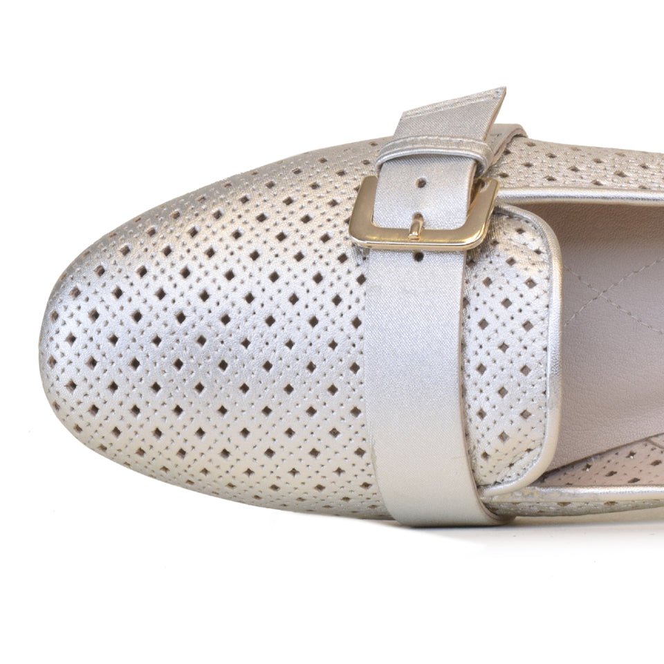 RIA in Champagne Raso Nappa *SALE ITEM* ORIGINAL PRICE: $295