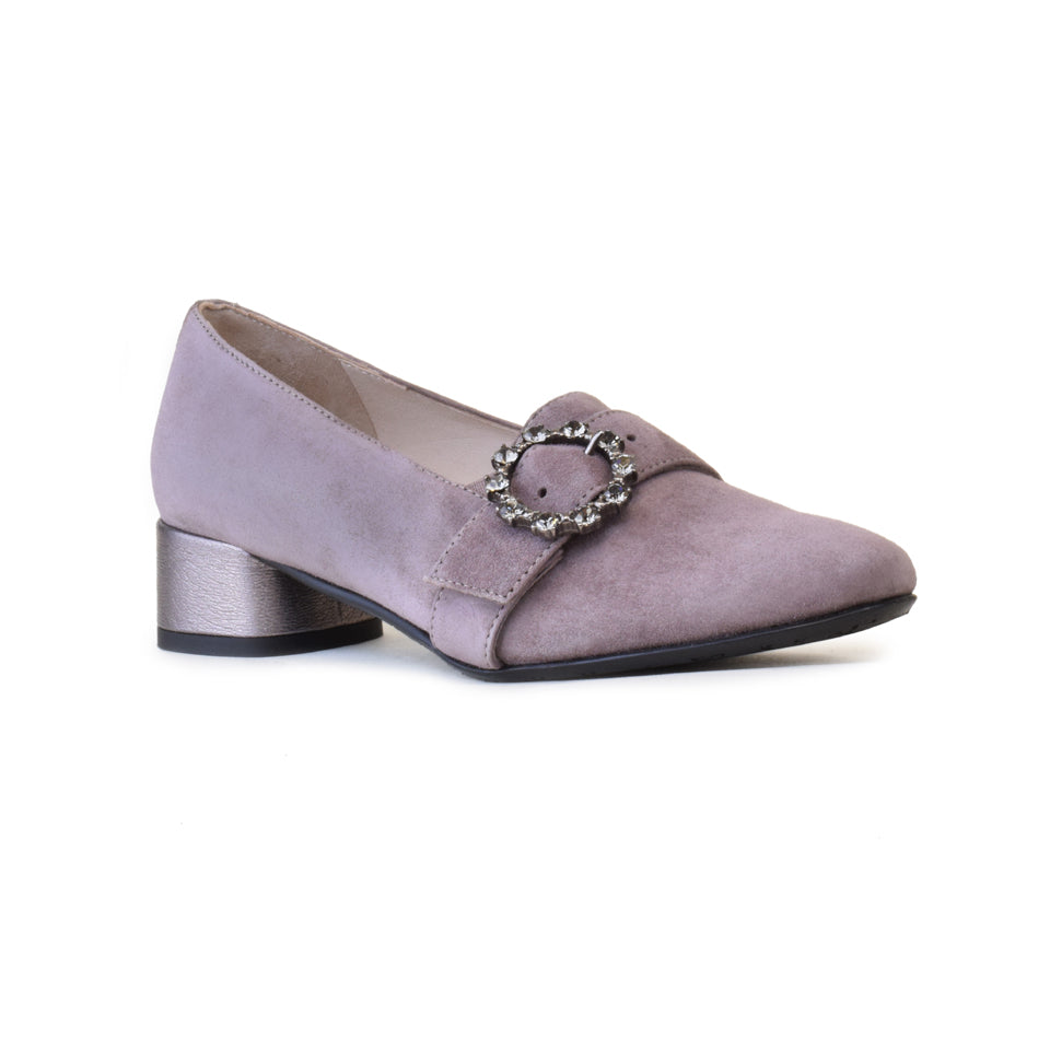 RIFUGIO in Dk. Taupe Cashmere/Steel Zeus Opaco *SALE ITEM* ORIGINAL PRICE: $265