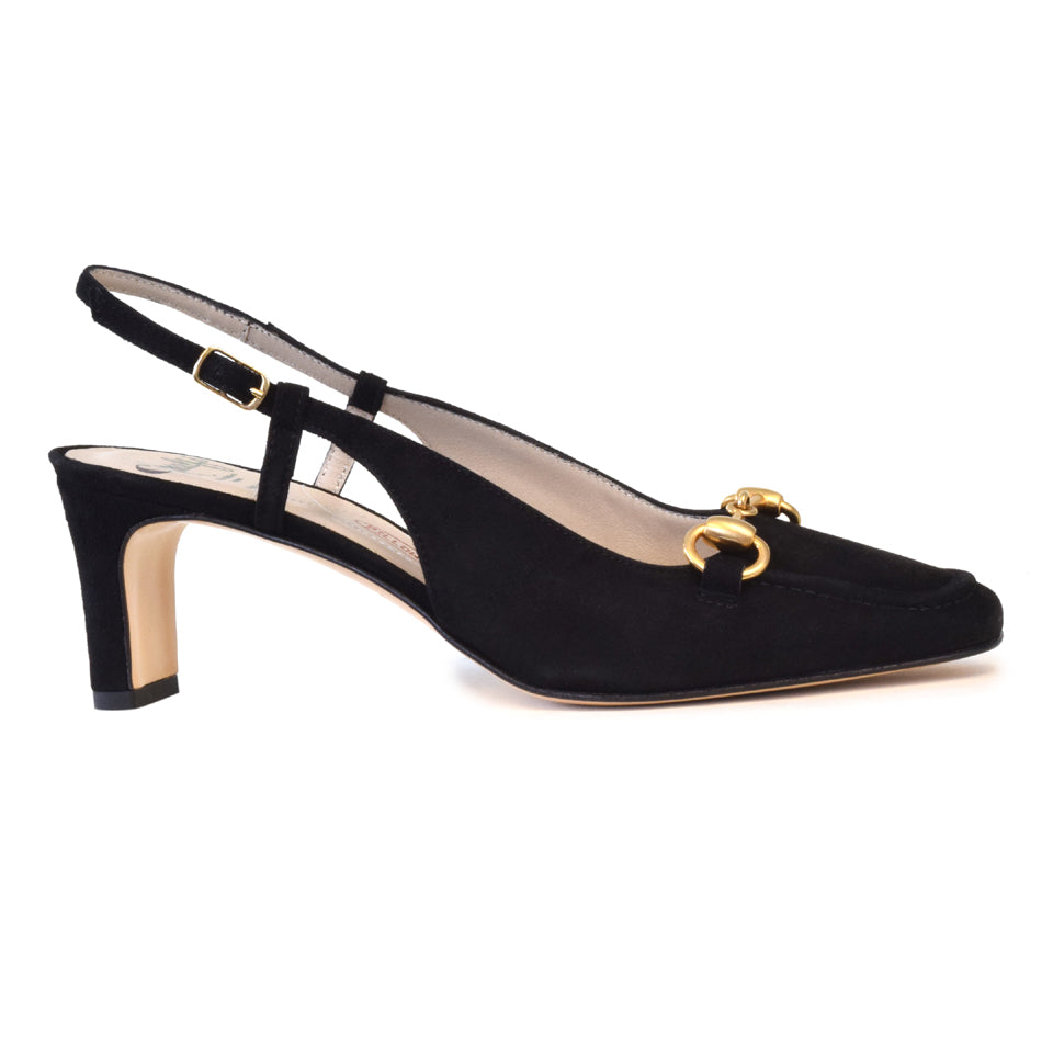 Saba Sling in Black Cashmere