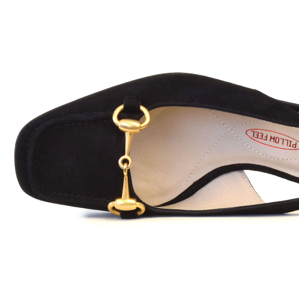 Saba Sling in Black Cashmere