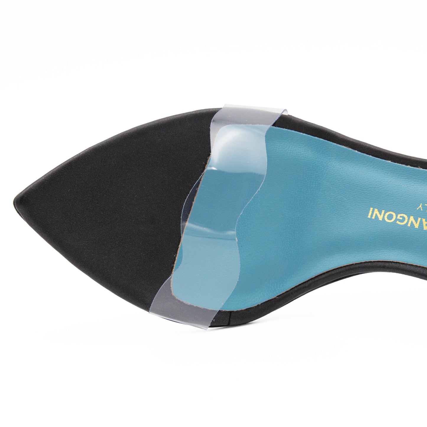 Shinny Hh Sndl Trans Krstl/Black