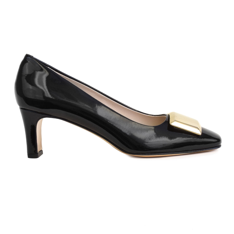 Sonetto Blk Pump Black Patent  *SALE ITEM* Reg Price $285