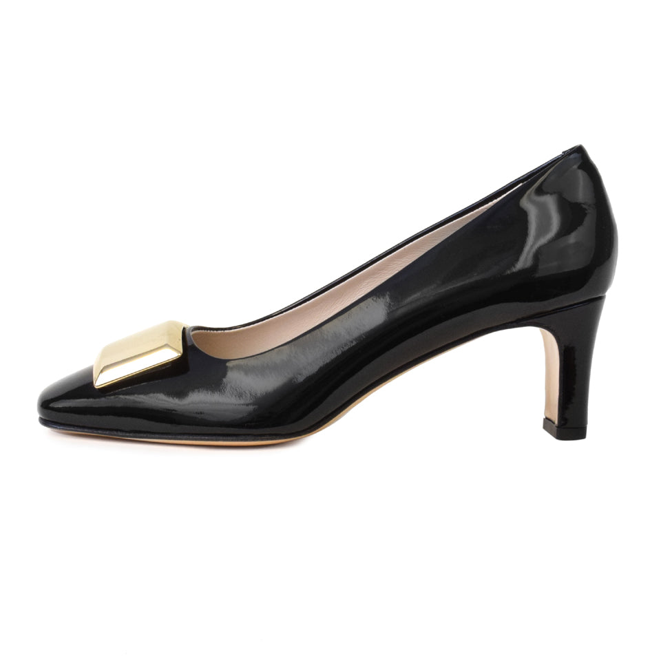 Sonetto Blk Pump Black Patent *SALE ITEM* Reg Price $285