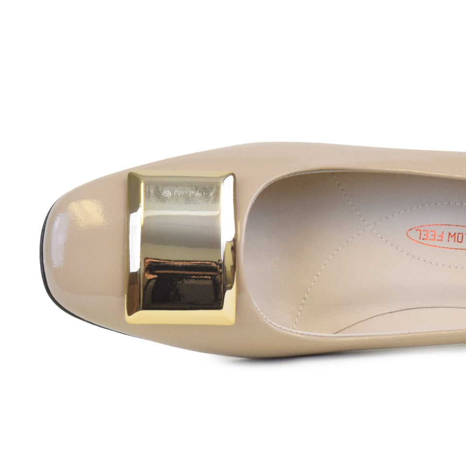 Sonetto Blk Pump Lino Patent *SALE ITEM* Reg Price $285