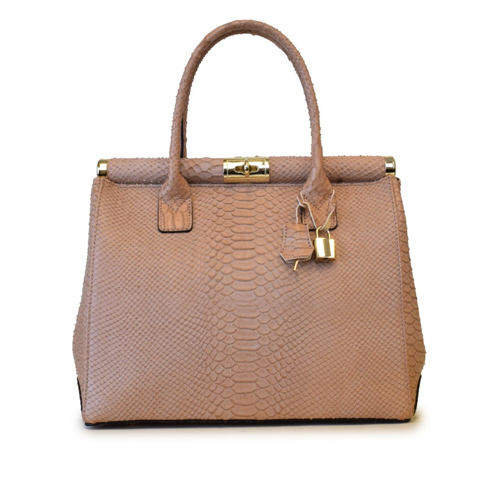 KELLY Bag in Cognac Country Printed Calf