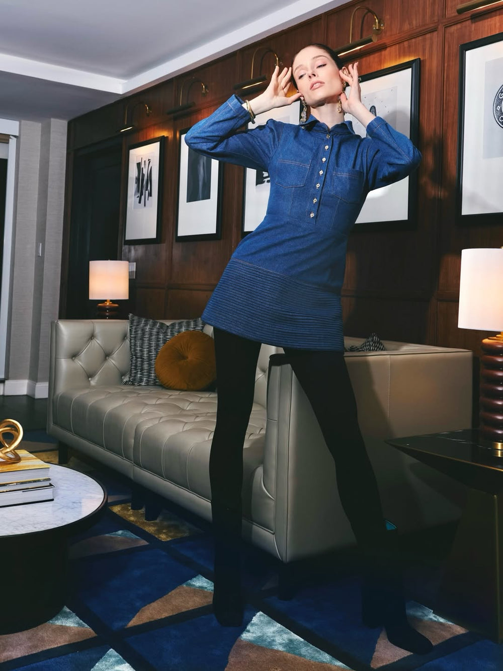 Supermodel Coco Rocha Stuns in VALENTINA RANGONI ‘Zaria Bootie’