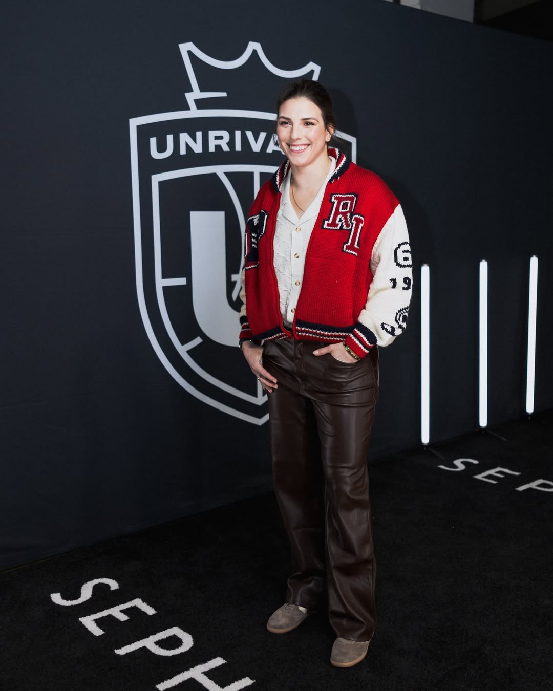 Olympic Gold Medalist Hilary Knight Spotted Wearing VALENTINA RANGONI Valetta Sneakers