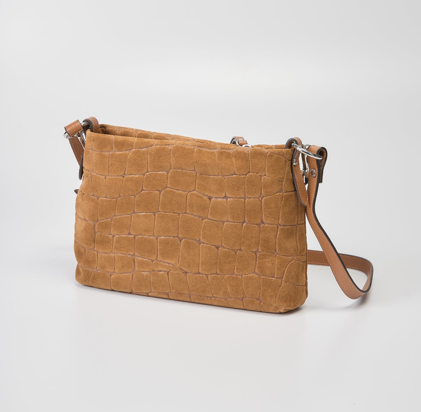 Gianni Notaro Cuoio Suede Tote