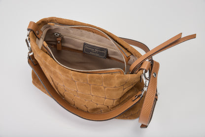 Gianni Notaro Cuoio Suede Tote
