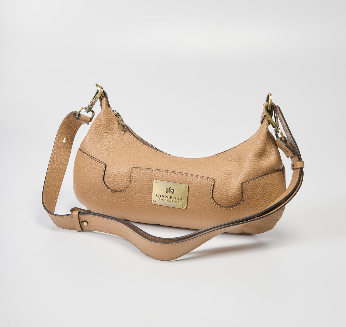 Cuorieria Florentina Desert Pebble Grain Calf