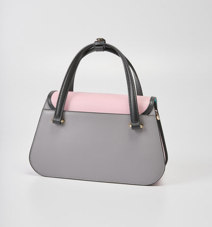 Cromia Grey/Pink Purse
