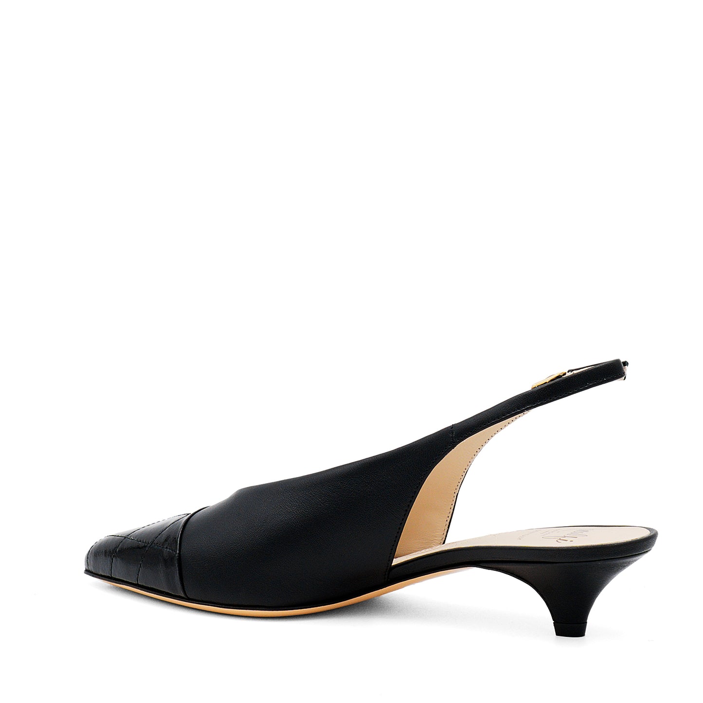 Accento Kitten Heel Black