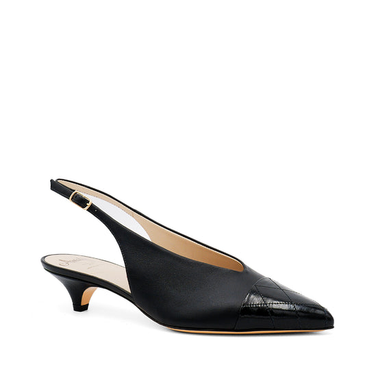 Accento Kitten Heel Black