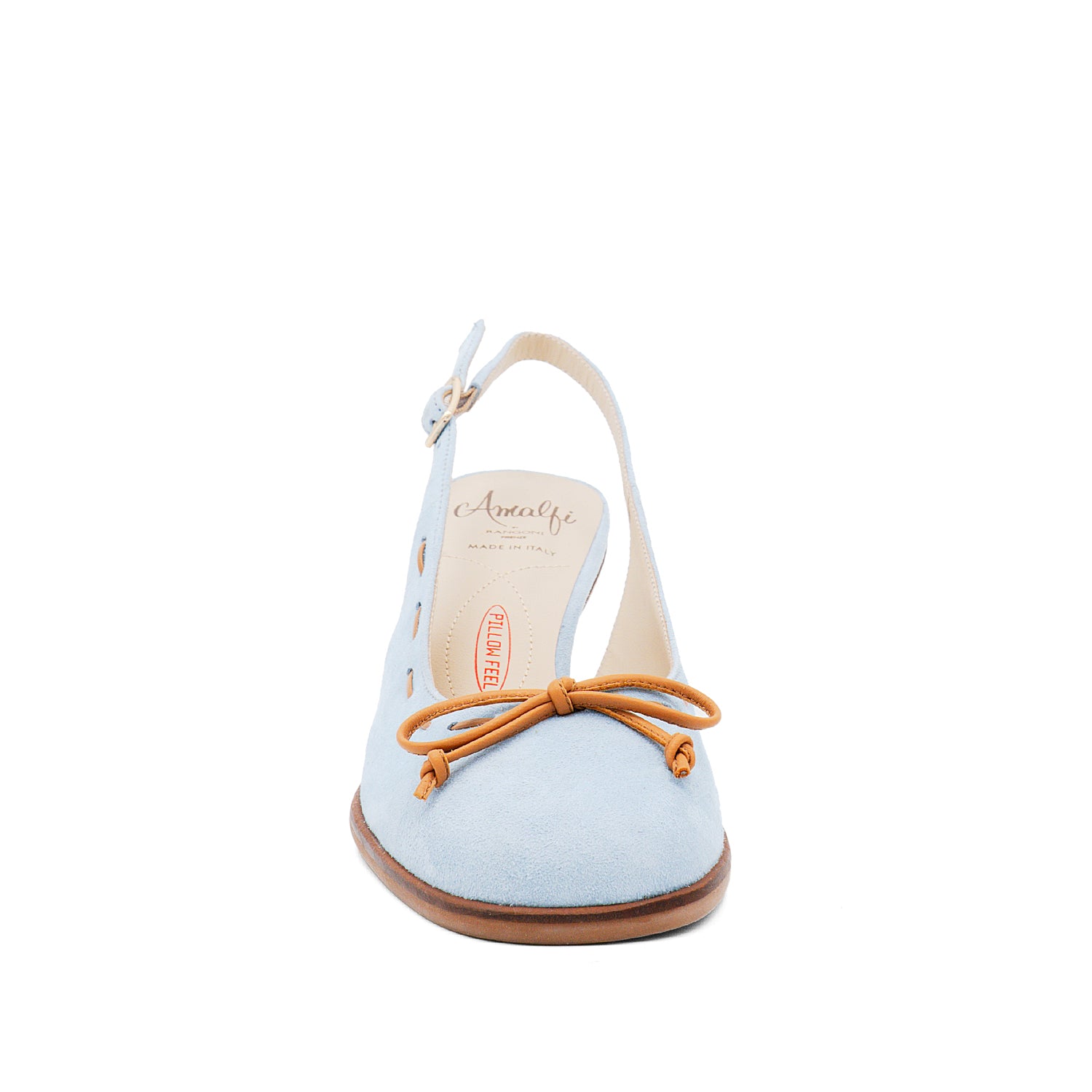 Baila Heel | Italian Cashmere Leather Slingback – Rangoni Firenze