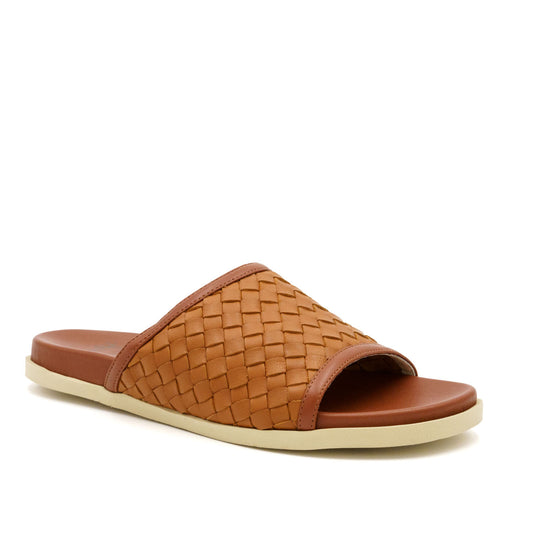 Barca Cuoio Woven Comfort Mule